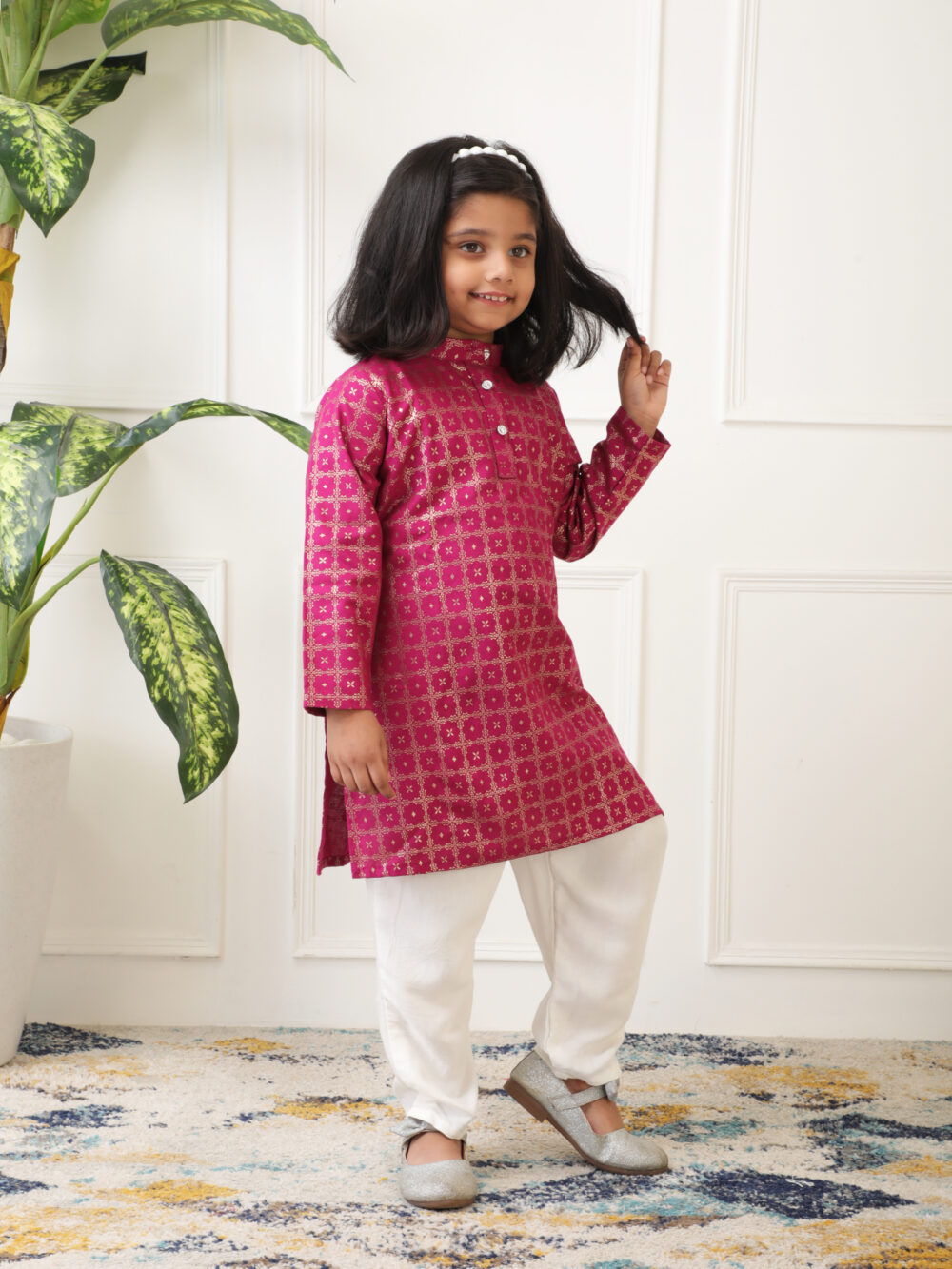 Girls kurta Pajama / Ethnic set/ Ethnic wear - Image 3