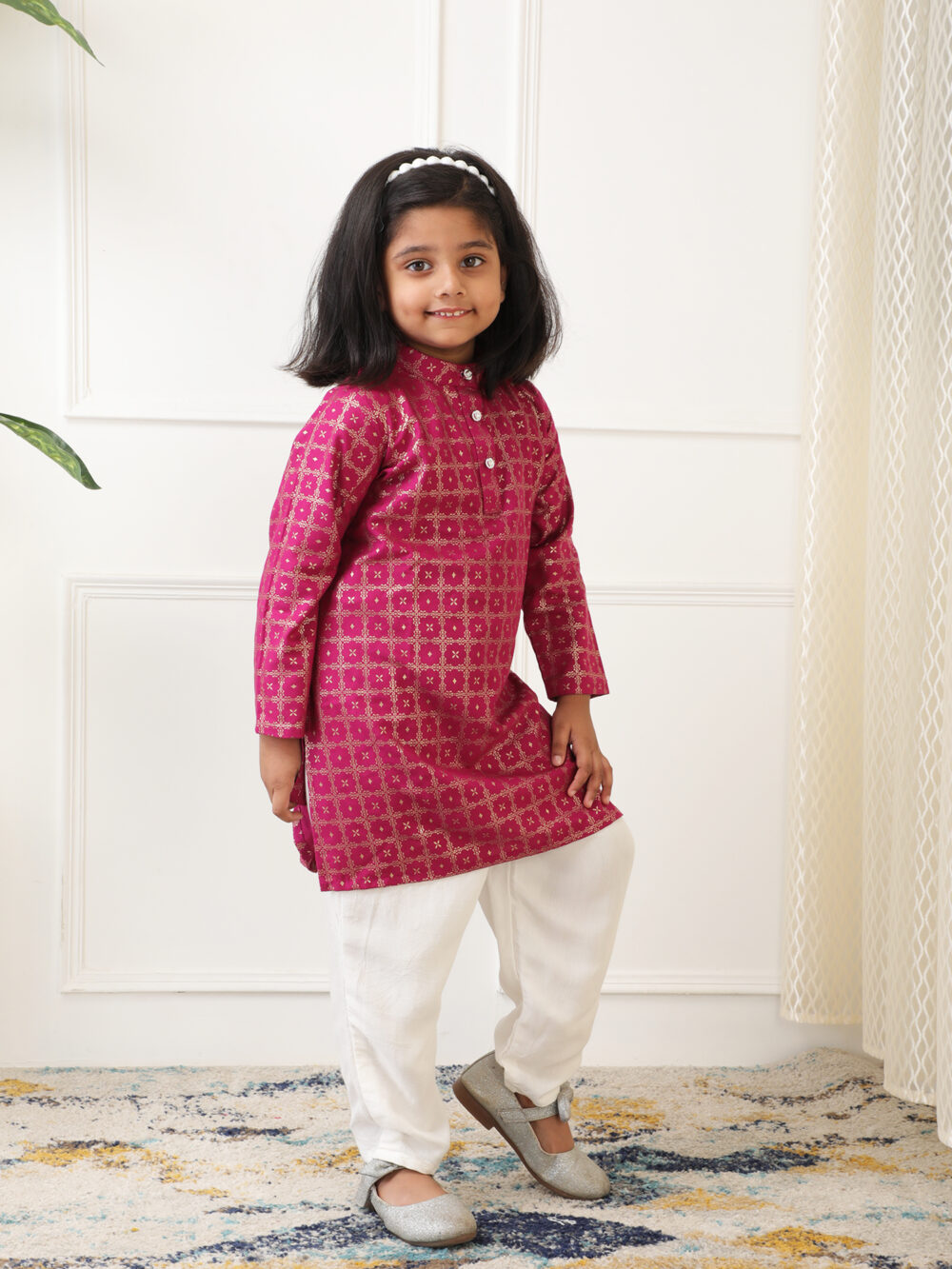 Girls kurta Pajama / Ethnic set/ Ethnic wear - Image 4